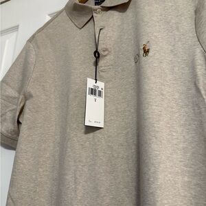 Ralph Lauren Men's Tan Crewneck Sweater